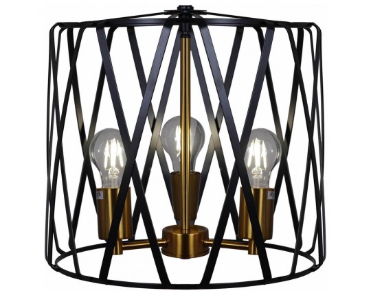 Подвесная люстра Illumico IL1023-3PB-05 BK GD