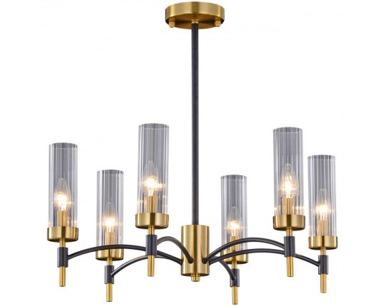 Потолочный светильник ILLUMICO IL5177-6PLS-29 BRASS TUBO