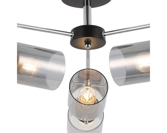 Потолочная люстра Illumico IL8249-6COU-79 BK CR