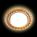 Светильник GX53+LED 4W 4000K, встраиваемый ПОЛИКРИСТАЛЛ CH/CLEAR+TEA IL.0028.0970