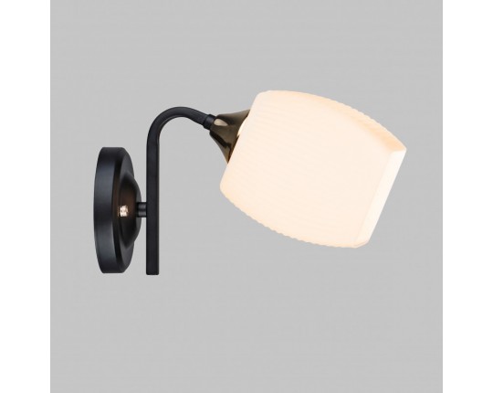 Бра настенное 1*Е27 MD.5485-1-W-BK+FGD