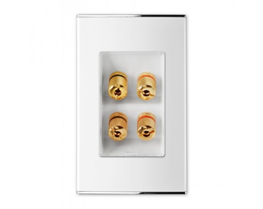 Розетка Аудио-2я, Hi-Fi. Parthenon White WRC 4537