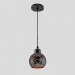 Люстра подвесная 1*60Вт E27 MD.2884-1-P BK+GD