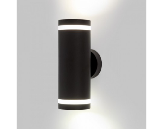 Светильник настенный GX53 2*12W Черный 220V IP54 IL.0014.0018-2-BK IP54