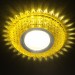 Светильник MR16+LED 3W 4000K встраиваемый ПОЛИКРИСТАЛЛ, G/CLEAR GOLD IL.0027.0403