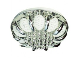 Люстра потолочная 6*60Вт E14, пульт ДУ, LED, MD.0079-6-S CH