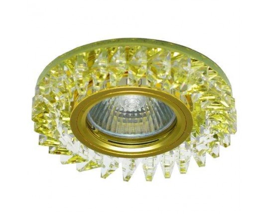 Светильник MR16+LED встраиваемый G/CLEAR 35Вт+LED 3Вт IL.0026.0203