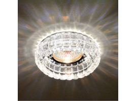 Светильник MR16+LED встраиваемый CH/CLEAR 35Вт+LED 3Вт IL.0026.2703