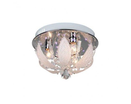 Люстра потолочная 3*60Вт E14, пульт ДУ, LED, MD.0946-3-S CH