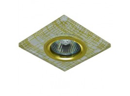 Светильник MR16 встраиваемый G/WH+GOLD GU5.3 50Вт IL.0018.4973