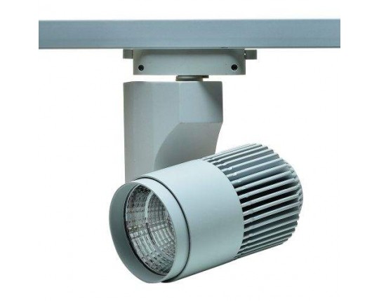 Светильник 20W на однофазный трек 220V, LED 4200K, Белый, IL.0010.0059