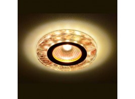 Светильник MR16+LED встраиваемый G/Multicolor 35Вт+LED 3Вт IL.0026.3409
