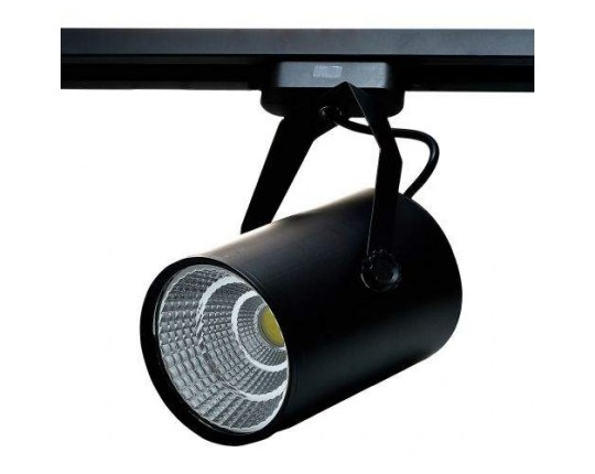 Светильник 30W на однофазный трек 220V, LED 4200K, Черный IL.0010.2160