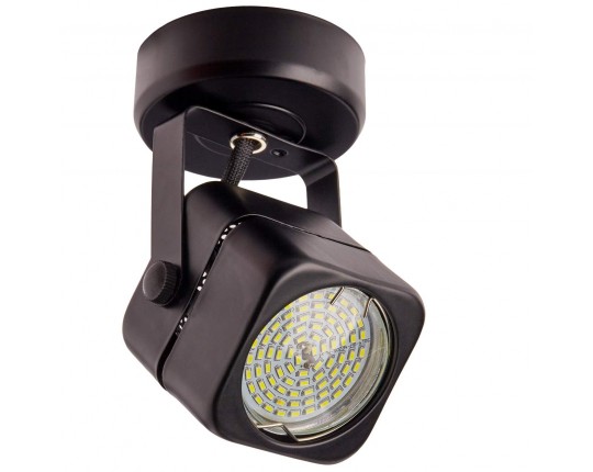 Светильник MR16 1*50W настенный спот Черный IL.0005.0100