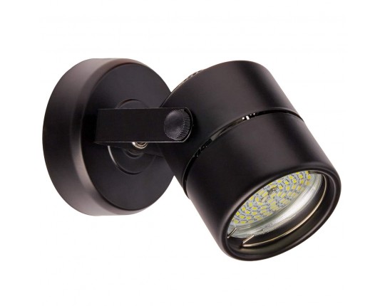 Светильник MR16 1*50W настенный спот Черный IL.0005.0200