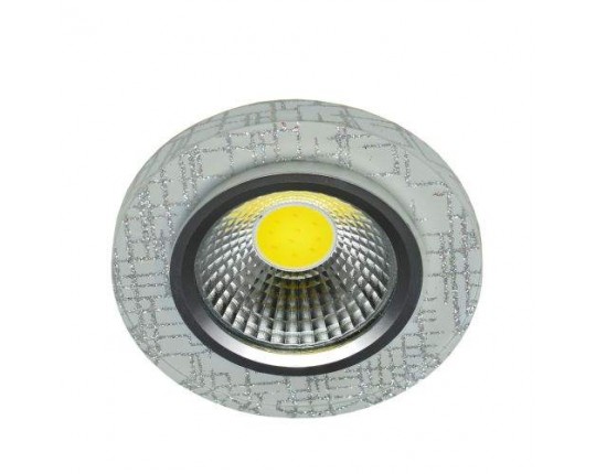 Светильник LED 5W COB+ LED 3W, CH/WH+SILVER встраиваемый IL.0026.5115