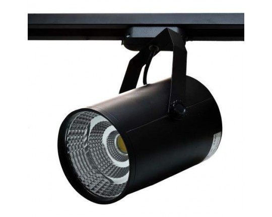 Светильник 40W на однофазный трек 220V, LED 4200K, Черный IL.0010.2163