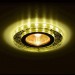 Светильник MR16+LED встраиваемый G/YELLOW MATT 35Вт+LED 3Вт 9117