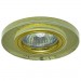 Светильник MR16+LED встраиваемый G/YELLOW MATT 35Вт+LED 3Вт 9117