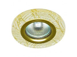 Светильник MR16 встраиваемый G/WH+GOLD GU5.3 50Вт IL.0018.9173