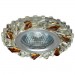 Светильник MR16+LED 3W 4000K встраиваемый ПОЛИКРИСТАЛЛ, AL/CLEAR+TEA 8966