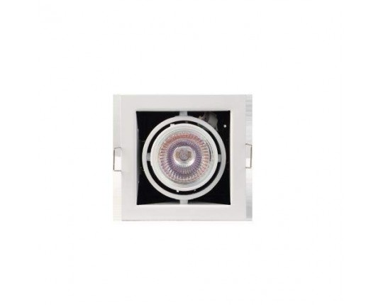 Светильник карданный MR16, 1*50W встраиваемый, GU5.3 WH IL.0006.1001