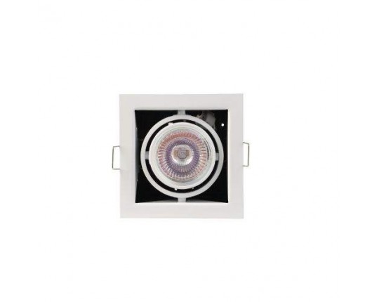 Светильник карданный MR16, 1*50W встраиваемый, GU5.3 WH IL.0006.1001