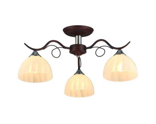 Люстра потолочная 3*60Вт E27, MD.3047-3-S WENGE