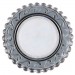 Светильник GX53+LED 4W 4000K, встраиваемый ПОЛИКРИСТАЛЛ CH/CLEAR+GRAY IL.0028.1722