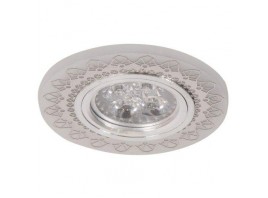 Светильник MR16+LED 3W 4000K, встраиваемый акрил, CH/WH+CH