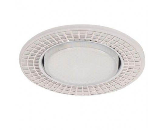 Светильник GX53+LED 4W 4000K, встраиваемый АКРИЛ CH/WH+CH IL.0031.0602