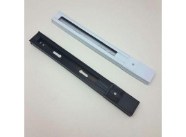 Шинопровод (Трек) 1м однофазный 220V 10A Черный