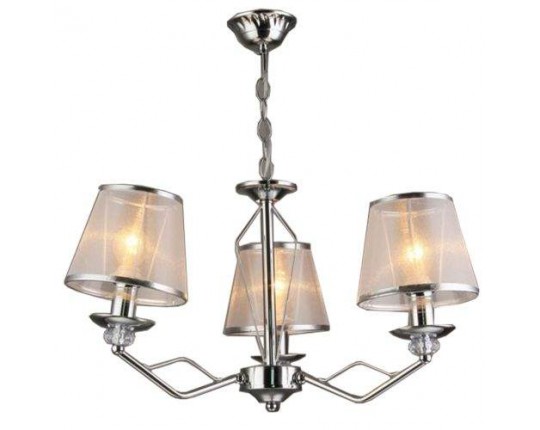 Люстра подвесная 3*60Вт E14, MD.QH-0030-3 CH