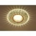 Светильник MR16+LED 3W 4000K встраиваемый ПОЛИКРИСТАЛЛ, AL/CLEAR IL.0027.2103