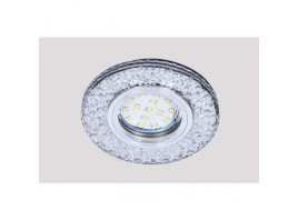Светильник MR16+LED 3W 4000K встраиваемый ПОЛИКРИСТАЛЛ, AL/CLEAR IL.0027.2103