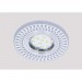 Светильник MR16+LED 3W 4000K, встраиваемый акрил, CH/WH+WH