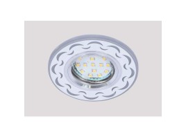 Светильник MR16+LED 3W 4000K, встраиваемый акрил, CH/WH+WH IL.0030.0115