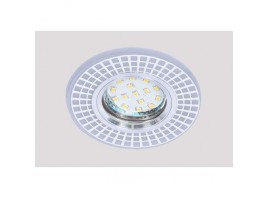 Светильник MR16+LED 3W 4000K, встраиваемый акрил, CH/WH+WH IL.0030.0615