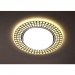 Светильник GX53+LED 4W 4000K, встраиваемый АКРИЛ CH/WH+WH IL.0031.0615