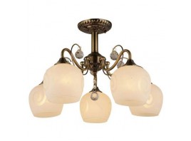 Люстра потолочная 5*60Вт Е27, MD.3080-5-S AB