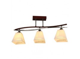 Люстра потолочная 3*60Вт Е27, MD.3139-3-S WENGE+CH