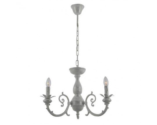 Люстра подвесная 3*60Вт Е14, KL.77530-3-P WH