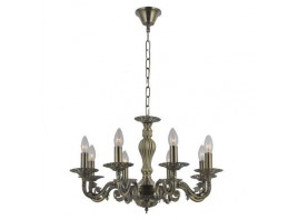 Люстра подвесная 8*60Вт Е14, KL.29231-8-P AB