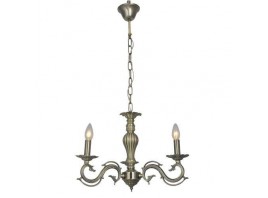 Люстра подвесная 3*60Вт Е14, KL.29212-3-P AB
