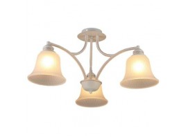 Люстра потолочная 3*60Вт E27, MD.3295-3-S WH