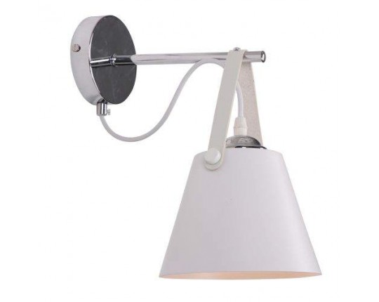 Бра 1*60Вт E27 MD.1190-1-W CH+WH