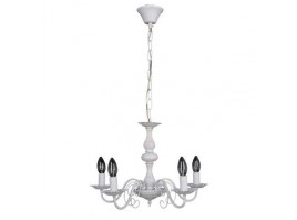Люстра потолочная 5*60Вт E14, KL.29752-5-P WH