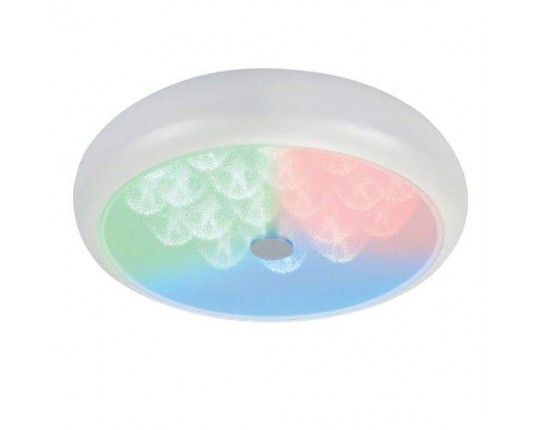 Люстра потолочная Meduse LED 40W+RGB, пульт ДУ