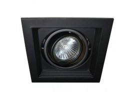 Светильник карданный MR16, 1*50W встраиваемый, GU5.3 BK IL.0006.6100