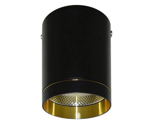 Светильник LED 1*10W потолочный спот Черный/Золото IL.0005.7000